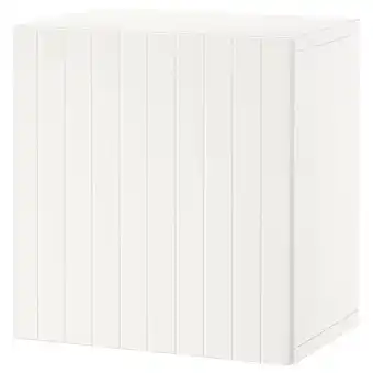 IKEA Bestå kast met deur, wit/sutterviken wit, 60x42x64 cm aanbieding