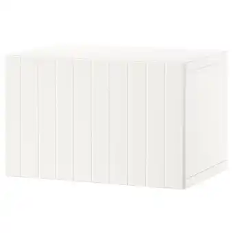 IKEA Bestå kastencombinatie voor wandmontage, wit/sutterviken, 60x42x38 cm aanbieding