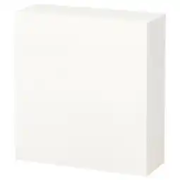IKEA Bestå kastencombinatie voor wandmontage, wit/lappviken wit, 60x22x64 cm aanbieding