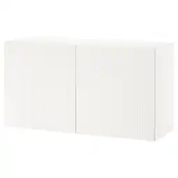 IKEA Bestå kastencombinatie voor wandmontage, wit/sutterviken, 120x42x64 cm aanbieding