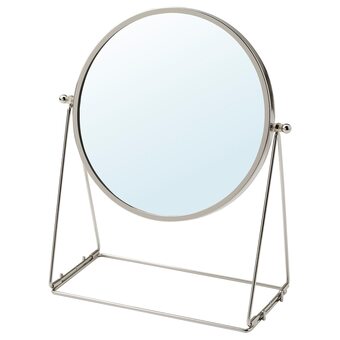 IKEA Lassbyn toiletspiegel, zilverkleur, 17 cm aanbieding