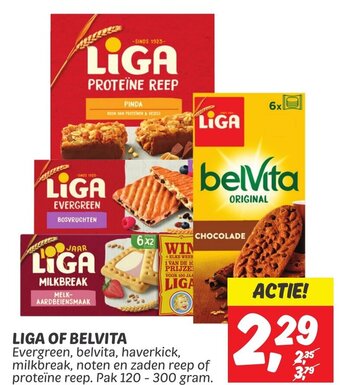 Dekamarkt LIGA OF BELVITA aanbieding