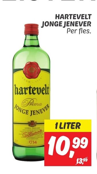 Dekamarkt HARTEVELT JONGE JENEVER aanbieding