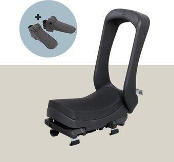 Bol.com Urban iki junior fietszitje - black aanbieding