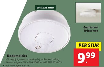 Lidl Rookmelder aanbieding