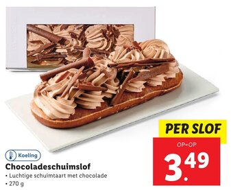 Lidl Chocoladeschuimslof 270g aanbieding