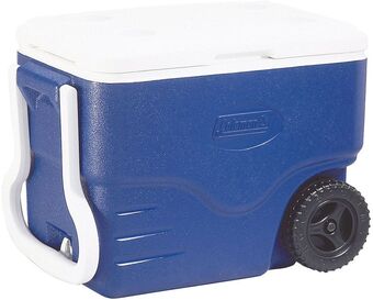 Toppy Coleman 40qt wheeled performance passieve koelbox - 37,5 liter aanbieding