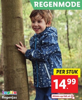 Lidl lupilu Regenjas aanbieding