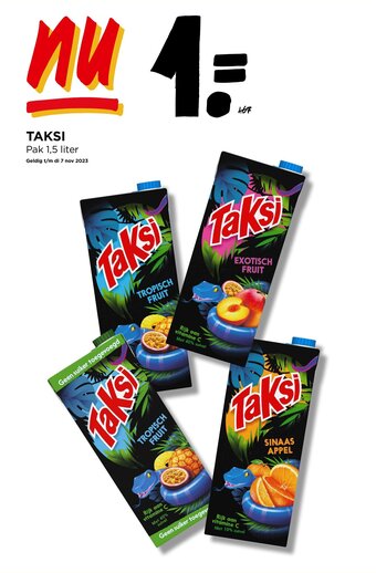 Jumbo TAKSI Pak 1,5 liter aanbieding