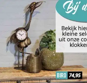 Haco Tafelklok Bird aanbieding