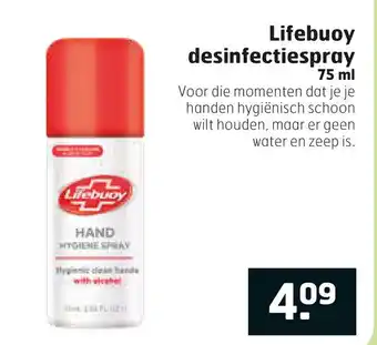 Trekpleister Lifebuoy desinfectiespray aanbieding