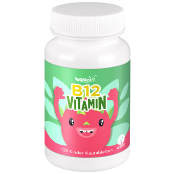 Bodylab Vitamine b12 kids with dragonfuit flavour (120 tabs) aanbieding