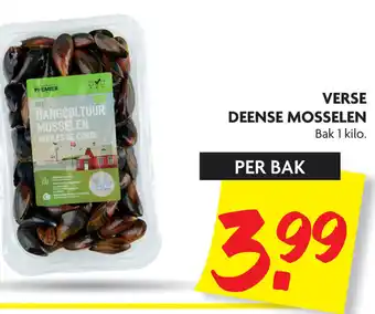 Dekamarkt Premier Verse Deense Mosselen 1kg aanbieding