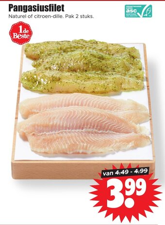 Dirk Pangasiusfilet aanbieding