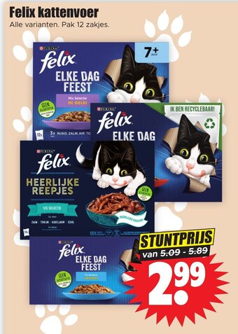 Dirk Felix kattenvoer aanbieding