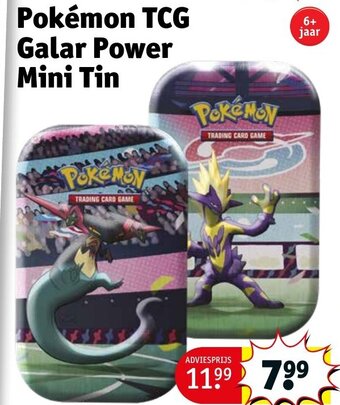 Kruidvat Pokémon TCG Galar Power Mini Tin aanbieding