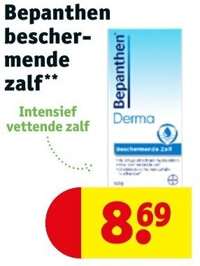 Kruidvat Bepanthen bescher-mende zalf aanbieding