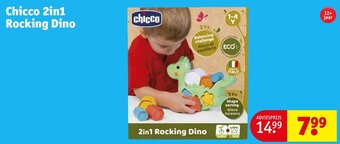 Kruidvat Chicco 2in1 Rocking Dino aanbieding