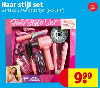 Kruidvat Haar stijl set aanbieding