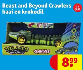 Kruidvat Beast and Beyond Crawlers haai en krokodil aanbieding