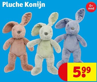 Kruidvat Pluche Konijn aanbieding