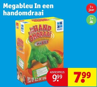 Kruidvat Megableu In een handomdraai aanbieding