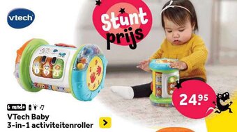 Intertoys VTech Baby 3-in-1 activiteitenroller aanbieding