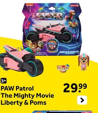 Intertoys PAW Patrol The Mighty Movie Liberty & Poms aanbieding