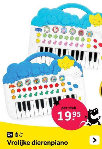 Intertoys Vrolijke dierenpiano aanbieding