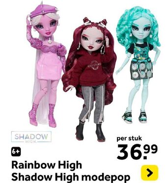 Intertoys Rainbow High Shadow High modepop aanbieding