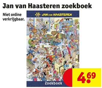 Kruidvat Jan van Haasteren zoekboek aanbieding