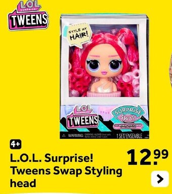 Intertoys L.O.L. Surprise! Tweens Swap Styling head aanbieding