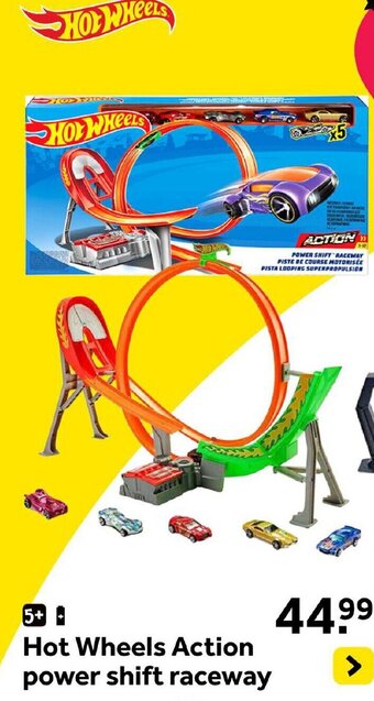 Intertoys Hot Wheels Action power shift raceway aanbieding