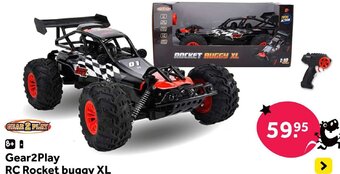 Intertoys Gear2Play RC Rocket buggy XL aanbieding