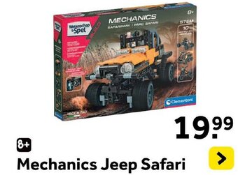 Intertoys Mechanics Jeep Safari aanbieding