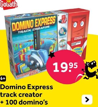 Intertoys Domino Express track creator + 100 domino's aanbieding