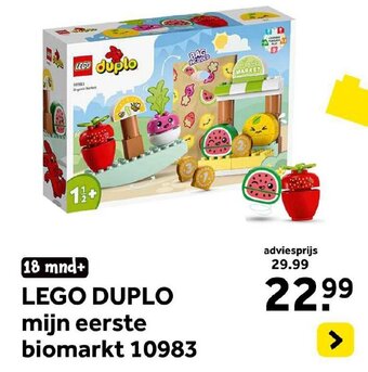 Intertoys LEGO DUPLO mijn eerste biomarkt 10983 aanbieding