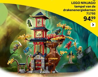 Intertoys LEGO NINJAGO tempel van de drakenenergiekernen aanbieding