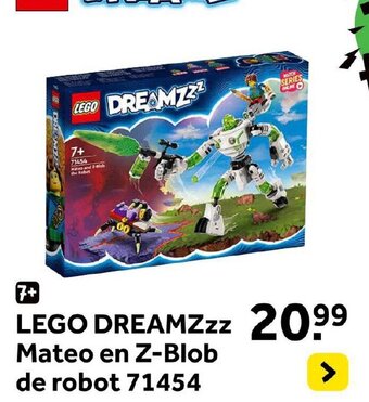 Intertoys LEGO DREAMZzz  Mateo en Z-Blob de robot 71454 aanbieding