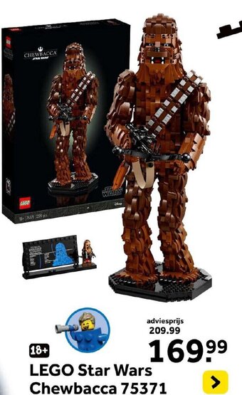 Intertoys LEGO Star Wars Chewbacca 75371 aanbieding