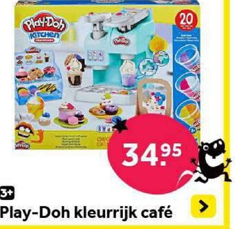 Intertoys Play-Doh kleurrijk café aanbieding