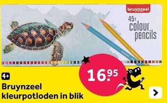 Intertoys Bruynzeel kleurpotloden in blik aanbieding