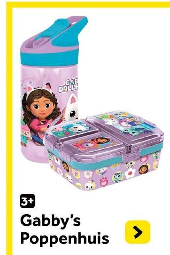 Intertoys Water of lunchbox Gabby's Poppenhuis aanbieding