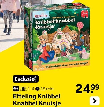 Intertoys Efteling Knibbel Knabbel Knuisje aanbieding