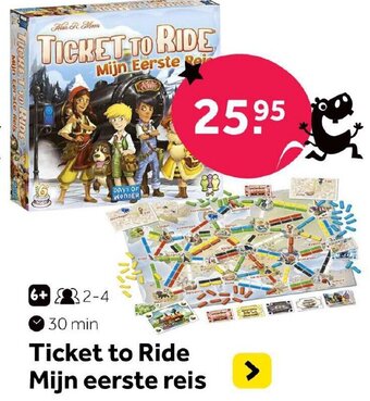 Intertoys Ticket to Ride Mijn eerste reis aanbieding