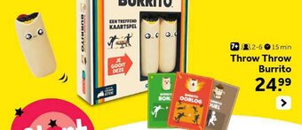 Intertoys Throw Throw Burrito aanbieding