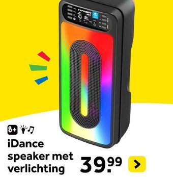 Intertoys iDance speaker met verlichting aanbieding