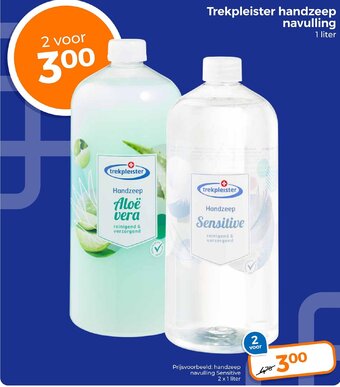 Trekpleister Trekpleister handzeep navulling 1 liter aanbieding