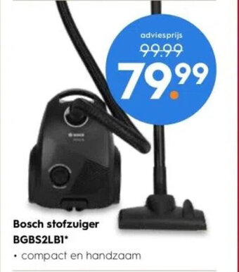 Blokker Bosch stofzuiger BGBS2LB1 aanbieding