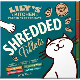 Albert Heijn Lily's kitchen cat shredded fillets aanbieding